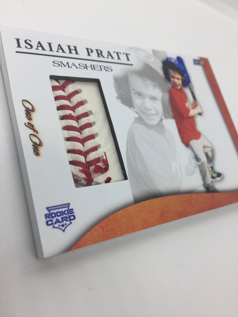 Can I make baseball card of myself?