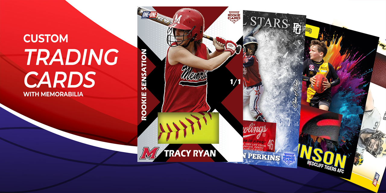 Personalized team trading cards