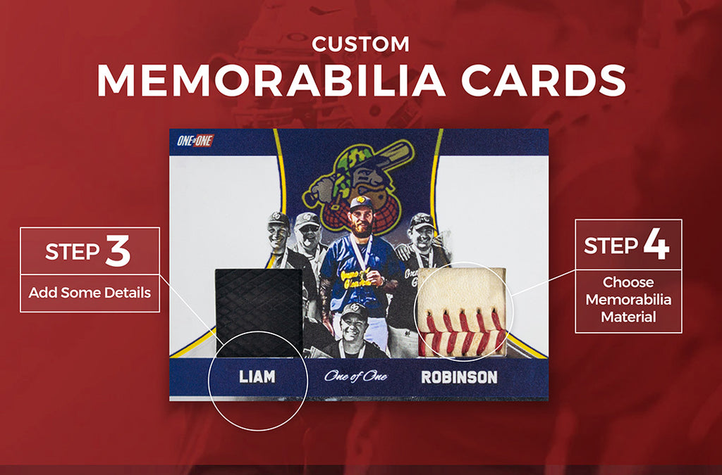 "Add Value to Your Collection with 1of1 Custom Collectible Memorabilia Cards"
