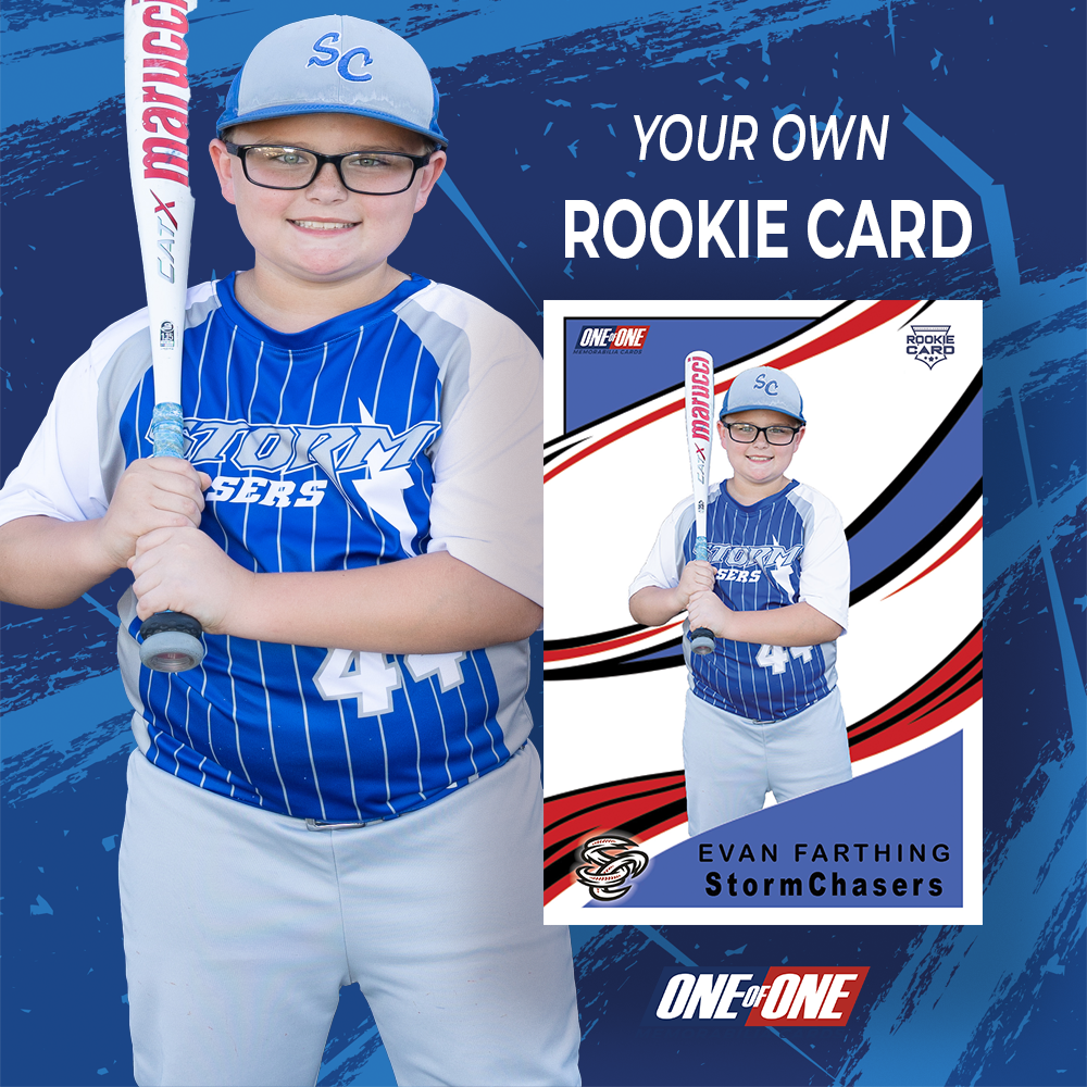 Elevate Your Kids' Baseball Team Spirit with Custom Trading Cards from 1of1 Memorabilia Cards