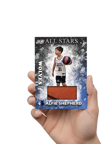 Custom basketball trading cards — true 1 of 1 collectibles with hardwood memorabilia relics