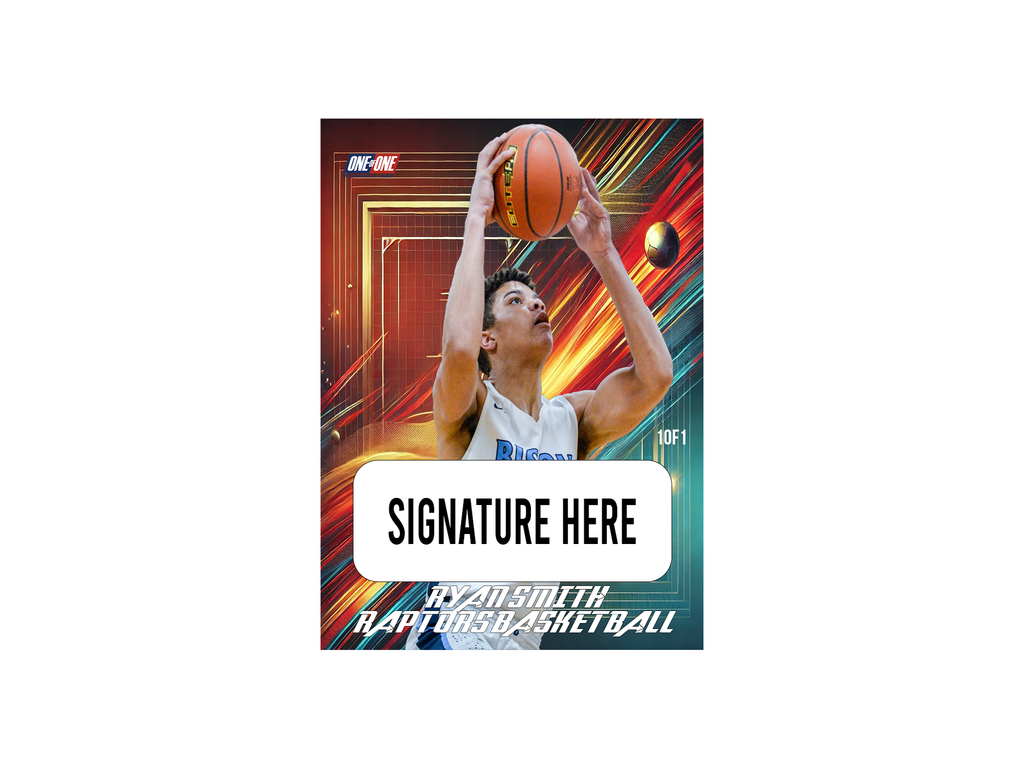 Custom team memorabilia cards